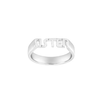 Statement 'SISTER' Ring